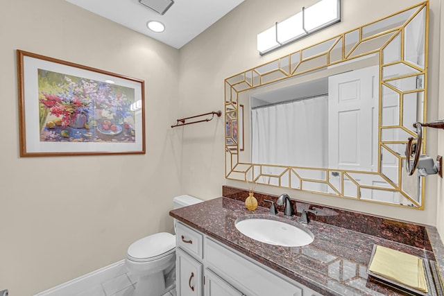 207 Hamilton Ave, Frankfort, IL 60423 - full bathroom featuring toilet and vanity