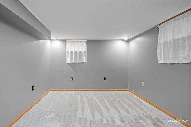 92 Neil Rd, Sugar Grove, IL 60554 - below grade area featuring baseboards and carpet floors