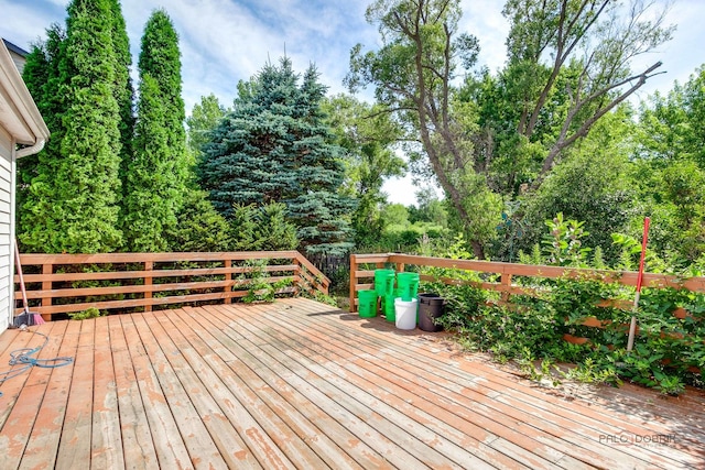 1021 Autumn Dr, Antioch, IL 60002 - view of deck