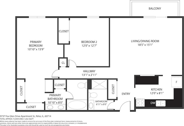 9737 N Fox Glen Dr Unit 5C, Niles, IL 60714 - photo 22