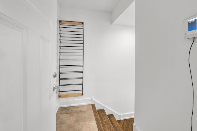 5312 S Woodlawn Ave Unit 1, Chicago, IL 60615 - stairway featuring baseboards