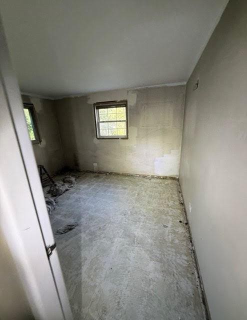 4501 180th St, Country Club Hills, IL 60478 - empty room featuring unfinished concrete floors
