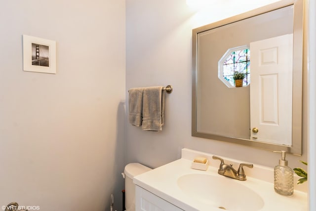 253 Sierra Pass, Schaumburg, IL 60194 - half bathroom featuring vanity and toilet