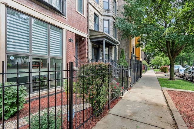1431 N Artesian Ave Unit 1, Chicago, IL 60622 - entrance to property with brick siding