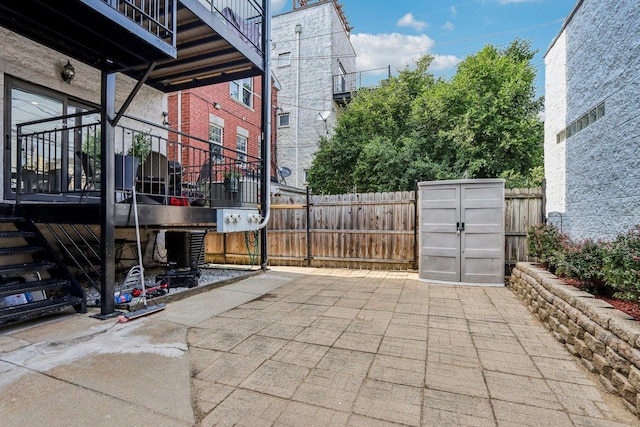 1431 N Artesian Ave Unit 1, Chicago, IL 60622 - view of patio featuring stairs