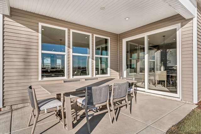 3156 Bellwether Dr, Aurora, IL 60503 - view of patio / terrace featuring outdoor dining area