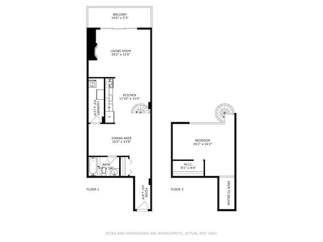 2614 N Clybourn Ave Unit 311, Chicago, IL 60614 - view of home floor plan