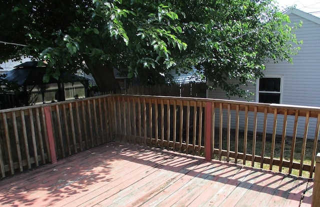 7319 S Claremont Ave, Chicago, IL 60636 - view of wooden deck