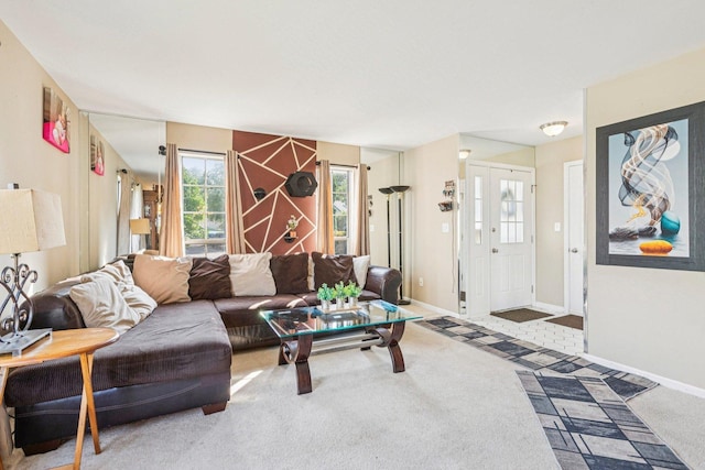 1192 Sumac Trl, Hoffman Estates, IL 60192 - carpeted living area with baseboards