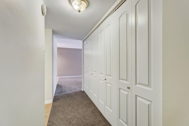 512 Redondo Dr Unit 112, Downers Grove, IL 60516 - hallway featuring baseboards and light carpet