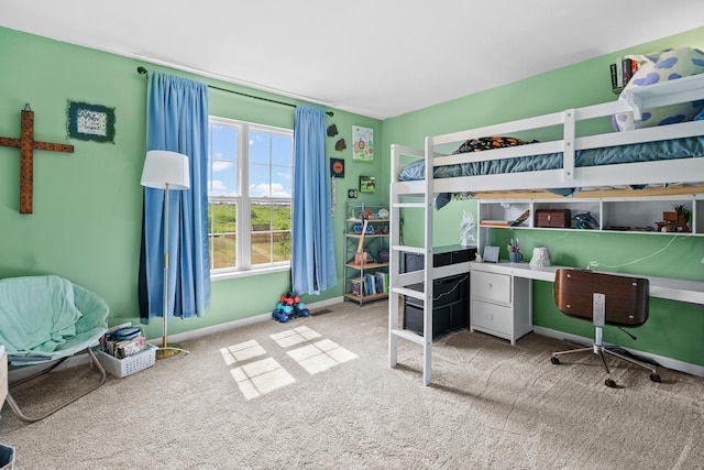 8520 White Oaks Ct, Wonder Lake, IL 60097 - carpeted bedroom featuring baseboards and an office area