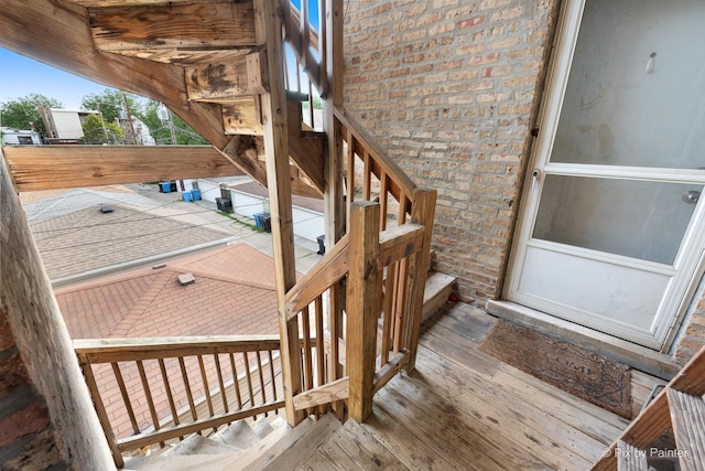 4321 N Drake Ave Unit 3W, Chicago, IL 60618 - view of wooden terrace