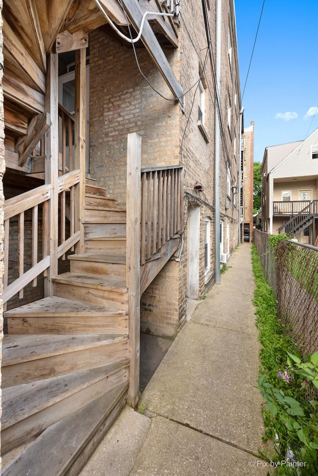 4321 N Drake Ave Unit 3W, Chicago, IL 60618 - view of side of property featuring brick siding