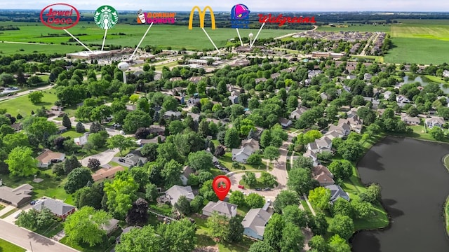 630 Maple Ct, Elburn, IL 60119 - drone / aerial view of a nearby body of water