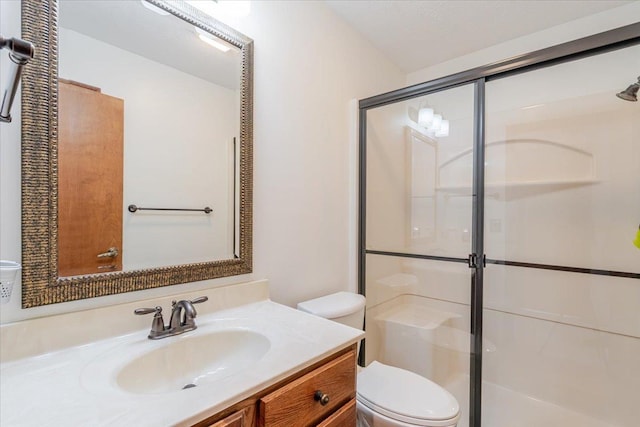 141 Manor Cir, Bloomington, IL 61704 - bathroom with a shower stall and vanity