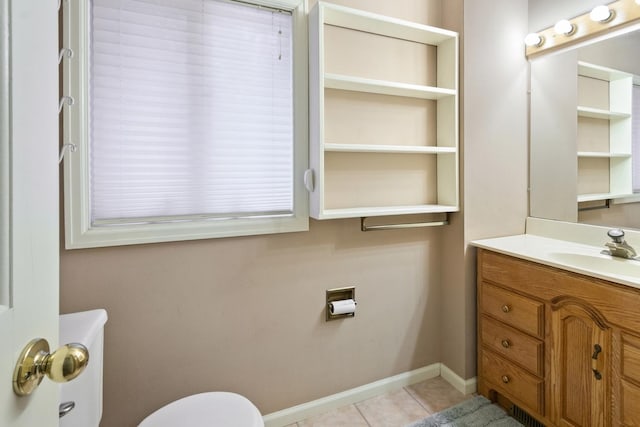 1405 1st Ave, Sterling, IL 61081 - bathroom with vanity and tile patterned flooring