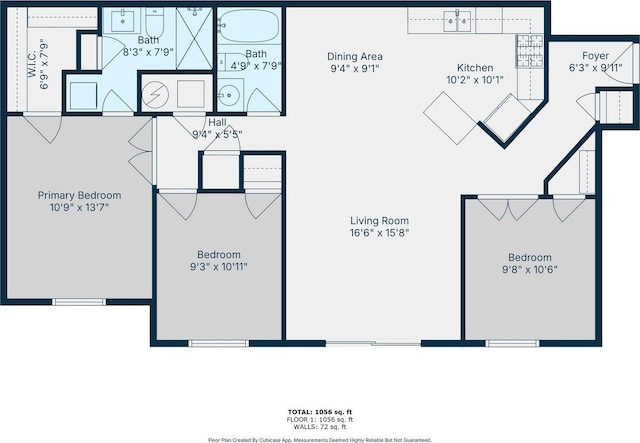 1336 Mcdowell Rd Unit 201, Naperville, IL 60563 - view of floor plan / room layout