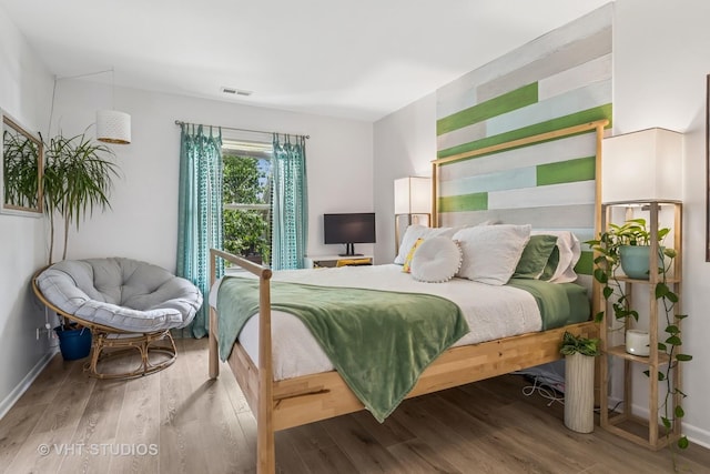1336 Mcdowell Rd Unit 201, Naperville, IL 60563 - bedroom featuring wood finished floors