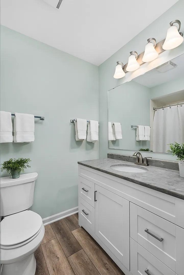 1168 Banbury Cir, Naperville, IL 60540 - full bathroom with vanity and wood finished floors