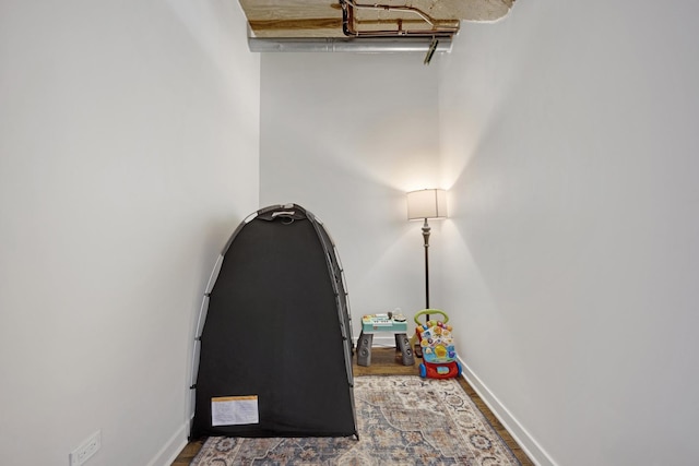 1151 W 14th Pl Unit 238, Chicago, IL 60608 - bedroom with wood finished floors and baseboards