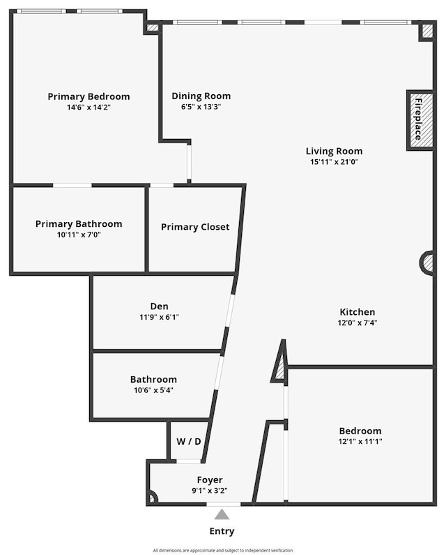 1151 W 14th Pl Unit 238, Chicago, IL 60608 - view of room layout