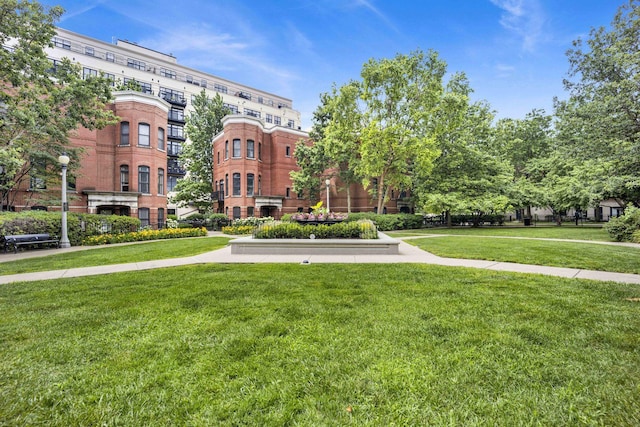 1151 W 14th Pl Unit 238, Chicago, IL 60608 - surrounding community featuring a lawn