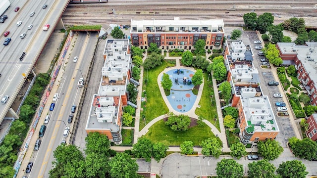 1151 W 14th Pl Unit 238, Chicago, IL 60608 - aerial overview of property's location