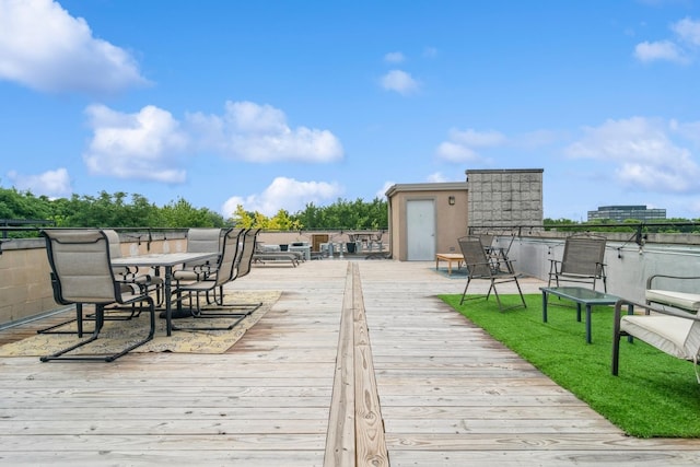 2144 W Schiller St Unit H, Chicago, IL 60622 - view of deck