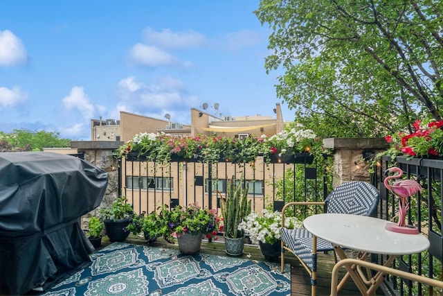 2144 W Schiller St Unit H, Chicago, IL 60622 - view of patio with grilling area