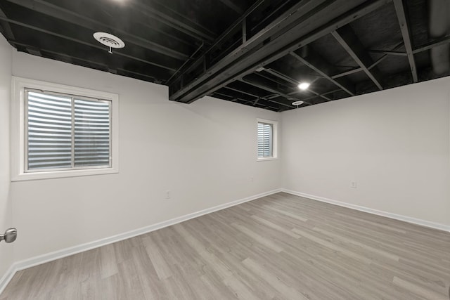 1918 Prairie Ridge Ct, Plainfield, IL 60586 - below grade area with wood finished floors