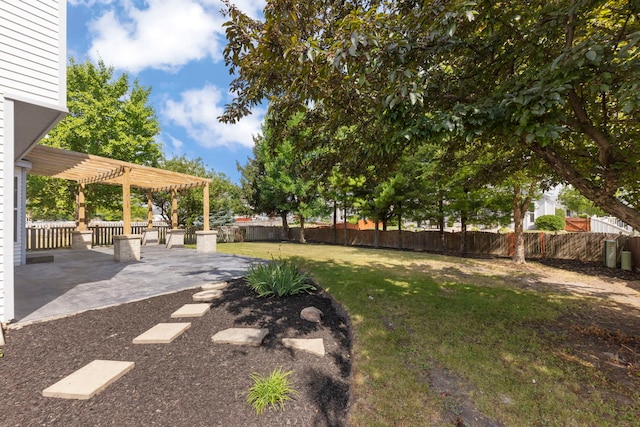 1918 Prairie Ridge Ct, Plainfield, IL 60586 - fenced backyard featuring a pergola and a patio area