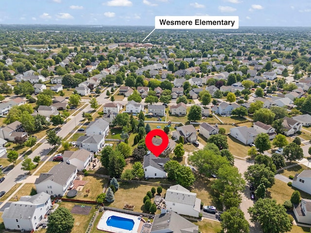 1918 Prairie Ridge Ct, Plainfield, IL 60586 - aerial view of residential area