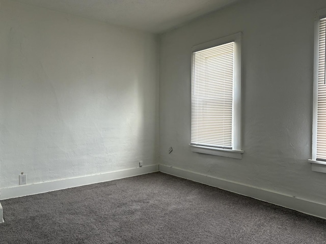 1347 Greenwood Ave, Rockford, IL 61107 - empty room with dark colored carpet and healthy amount of natural light
