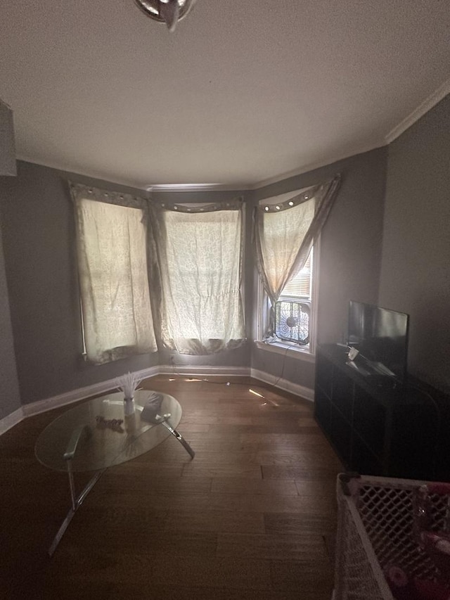 5320 S Carpenter St, Chicago, IL 60609 - unfurnished dining area featuring a textured ceiling and wood finished floors