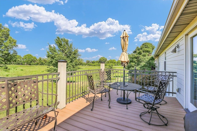 1906 Lydia Ct Unit A, Urbana, IL 61802 - deck with a yard and outdoor dining area