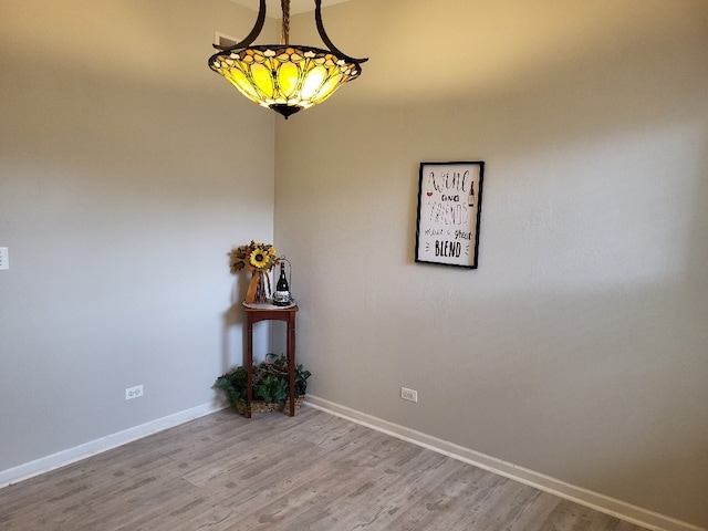 2949 Brossman St, Naperville, IL 60564 - spare room with baseboards and light wood-style flooring