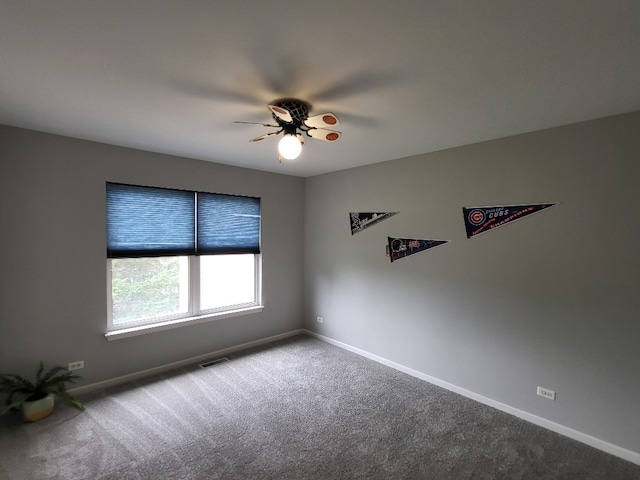 2949 Brossman St, Naperville, IL 60564 - carpeted spare room with baseboards and ceiling fan
