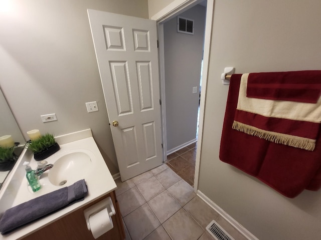 2949 Brossman St, Naperville, IL 60564 - bathroom featuring vanity and tile patterned floors