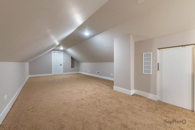 11956 S Harvard Ave, Chicago, IL 60628 - additional living space featuring carpet floors and lofted ceiling