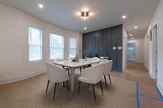 11956 S Harvard Ave, Chicago, IL 60628 - dining room with light wood-style flooring and recessed lighting