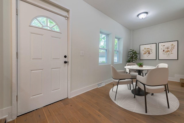 11956 S Harvard Ave, Chicago, IL 60628 - dining area with hardwood / wood-style flooring