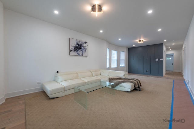 11956 S Harvard Ave, Chicago, IL 60628 - living area featuring light wood-type flooring and recessed lighting