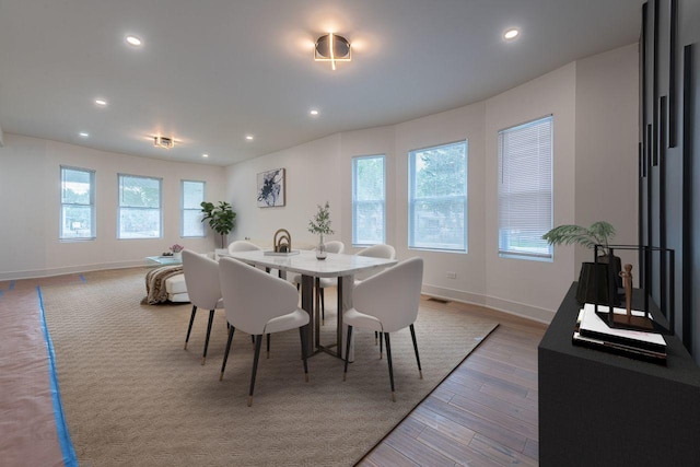 11956 S Harvard Ave, Chicago, IL 60628 - dining space with recessed lighting and light wood-style flooring