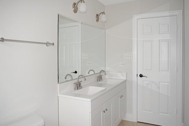 9343 170th Pl, Orland Hills, IL 60487 - full bathroom with double vanity and toilet