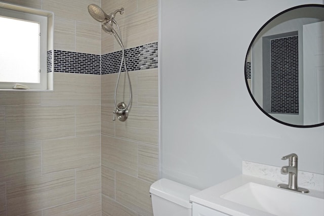 9343 170th Pl, Orland Hills, IL 60487 - full bath featuring a tile shower and vanity
