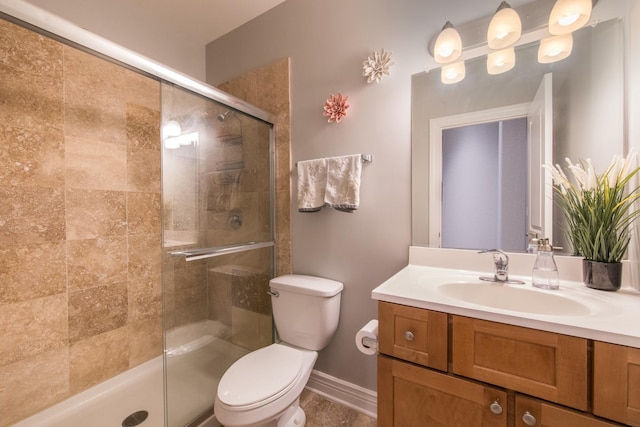 2409 W Catalpa Ave Unit 307, Chicago, IL 60625 - bathroom with vanity and a shower stall