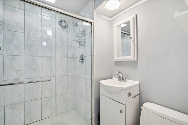 542 W Brompton Ave Unit 1S, Chicago, IL 60657 - full bathroom with a stall shower and vanity