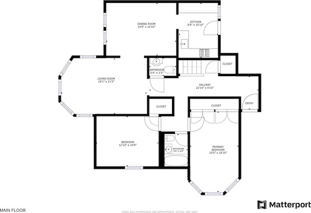 542 W Brompton Ave Unit 1S, Chicago, IL 60657 - view of property floor plan