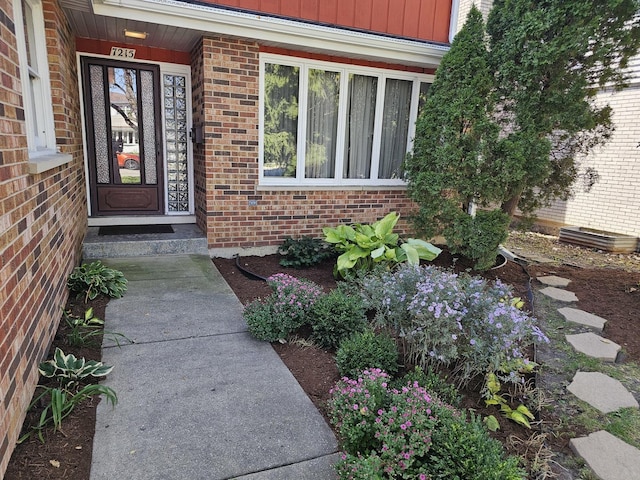 7215 Beckwith Rd, Morton Grove, IL 60053 - view of exterior entry with brick siding