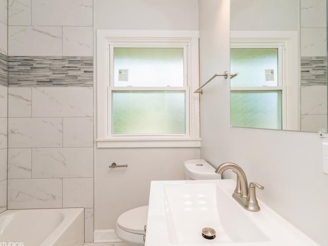2402 Marshall Pkwy, Waukegan, IL 60085 - full bath featuring shower / bath combination and vanity